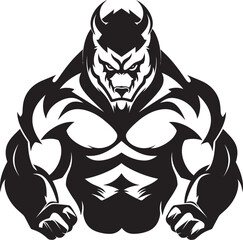 Ancient Guardian Wolf Badge Vector Illustration Alpha Predator Wolf Logo Predatory Icon