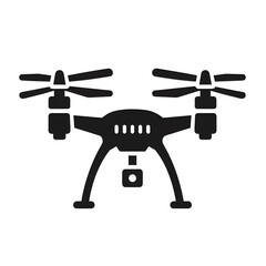 a flying drone icon