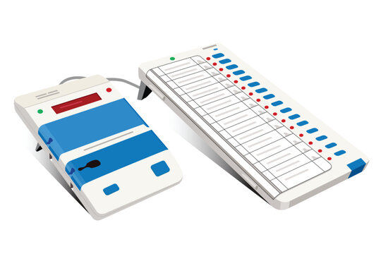 Voting Equipments, Electronic Voting Machine EVM and control unit