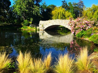 A Stone Bridge Over Calm Waters