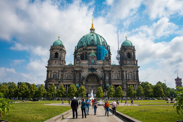 Berlin, Germany - June 02, 2024: The Berlin Cathedral (Berliner Dom) © hanohiki