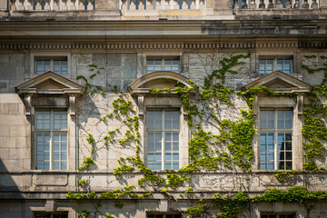 Historic building facade in Berlin, Germany
