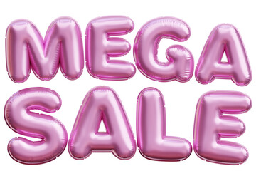 Mega Sale 3d Illustration