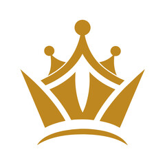 Luxury Crown Logo Vector Design