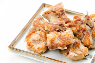 シイラのあらの塩焼き