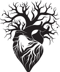 Linear Abstract Heart Minimal Logo Contemporary Heart Symbol Abstract Design