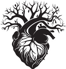 Sleek Heart Icon Minimal Emblem Minimalist Heart Sketch Graphic Design