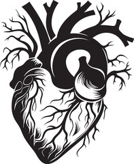 Simple Heart Icon Iconic Emblem Contemporary Heart Sketch Minimal Logo