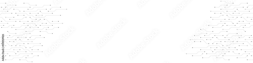 Aufkleber circuit board texture with communication technology concept