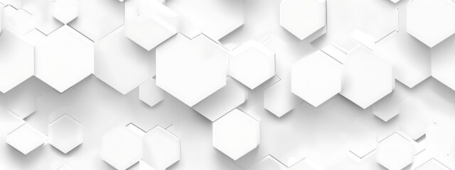 Fototapeta premium abstract white elegant background with hex pattern