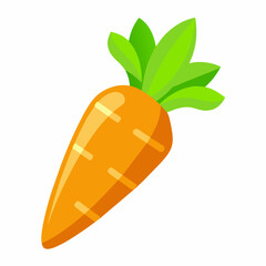 carrot silhouette vector illustration svg file
