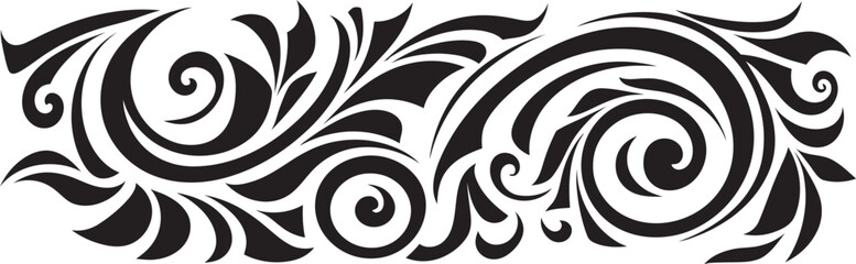 Stripe Design Logo Ethnic Tribal Icon Abstract Polynesian Tattoo Tribal Stripe Emblem