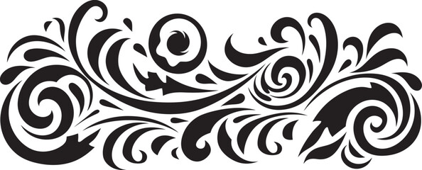 Tribal Pattern Logo Polynesian Tattoo Icon Polynesian Tattoo Design Abstract Ethnic Emblem