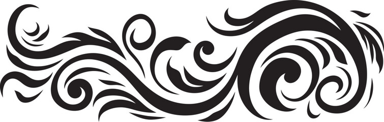 Tattoo Design Emblem Tribal Stripe Polynesian Pattern Emblem Ethnic Tattoo