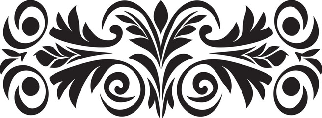 Ethnic Polynesian Icon Tribal Stripe Emblem Tribal Tattoo Emblem Polynesian Pattern Logo
