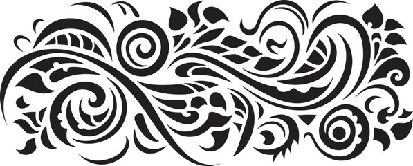 Polynesian Tattoo Emblem Ethnic Icon Ethnic Tribal Design Stripe Tattoo Logo