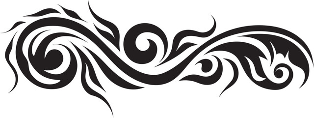 Ethnic Polynesian Emblem Tribal Design Polynesian Icon Tattoo Emblem