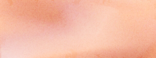 Peach gradient grain background with abstract wave. Nude, peach and apricot gradient soft color. Warm fuzz bg for wallpaper. Vector illustration