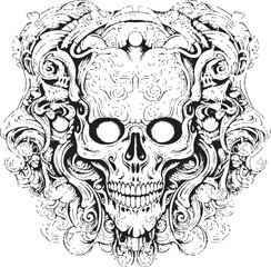 Tenebrous Trails Psychedelic Nightmares in Graphic Artistry Arcane Nightmares Coloring Book and Iconic Nightmare Designs