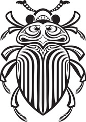 Scarab Radiance Iconic Logo and Graphic Design Ethereal Scarab Logo and Icon Design