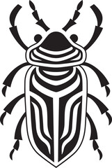 Scarab Horizon Iconic Logo and Graphic Design Silent Scarab Logo and Icon Design