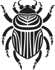 Mystic Scarab Iconic Logo and Graphic Design Scarab Enigma Logo and Icon Design