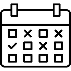 Obraz premium Calendar Event Icon