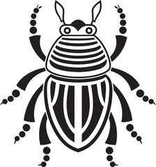 Spectral Scarab Icon Design and Graphic Art Whispering Scarab Logo and Icon Design