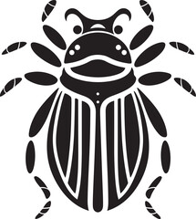 Mystic Scarab Iconic Logo Design and Graphic Art Scarab Enigma Logo and Icon Design