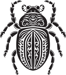 Spectral Scarab Icon Design and Graphic Art Whispering Scarab Iconic Logo Design and Graphic