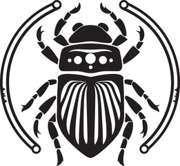 Silent Scarab Logo and Icon Design Scarab Essence Icon Design and Logo Artistry