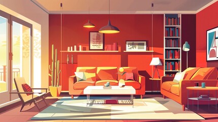 Modern Living Room Interior Design