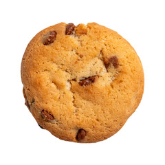 chocolate chip cookies isolated