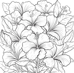 Island Paradise Flower Icon Tropical Logo Design Exotic Jungle Leaf and Floral Symbol Iconic Artistry