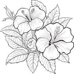 Tropical Leaf and Jungle Flower Icon Botanical Logo Evolution Vibrant Palm Leaf and Bloom Design Tropical Graphic Symbolism