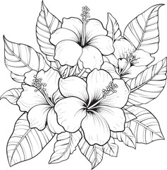 Leafy Tropical Symbol Minimal Logo Integration Tropical Floral Logo Design Abstract Graphic Inspiration