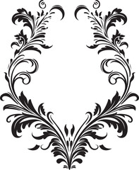 Delicate Floral Corner Pattern Vintage Chic Vintage Style Floral Corner Timeless Artistry