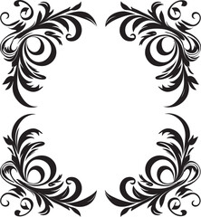 Retro Style Floral Corner Vintage Artistry Vintage Floral Detail Artistic Representation