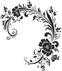 Antique Style Corner Illustration Vintage Symbolism Vintage Decorative Element Timeless Elegance