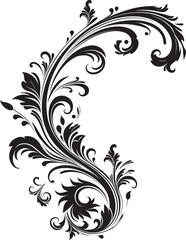 Floral Corner Frame Traditional Craftsmanship Antique Corner Design Artistic Heritage