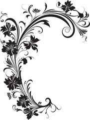 Vintage Botanical Detail Reviving Artistic Heritage Elegant Victorian Corner Detail Gracefully Preserved Artistry