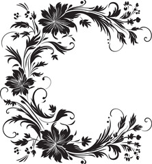 Antique Style Corner Illustration Iconic Elegance in Design Vintage Decorative Element Time Honored Tradition in Artistry