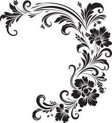 Vintage Floral Detail Artistic Legacy Restored Victorian Corner Ornament Classic Sophistication Expressed