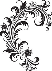 Antique Botanical Corner Echoes of Vintage Appeal Retro Style Floral Corner Capturing Modern Elegance