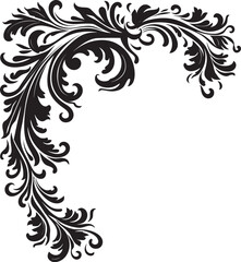 Vintage Floral Detail Artistic Legacy Restored Victorian Corner Ornament Classic Sophistication Expressed