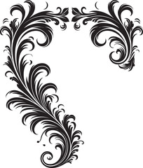 Classic Vintage Floral Corner Nostalgic Craft Redefined Antique Style Corner Illustration Vintage Elegance in Design