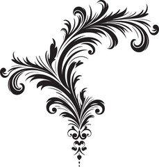 Victorian Corner Ornament Classic Sophistication Rediscovered Antique Floral Corner Symbol Cultural Symbol of Art