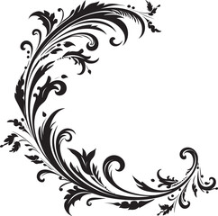 Fototapeta premium Retro Floral Design Capturing Timeless Elegance Vintage Floral Detail Artistic Legacy Preserved