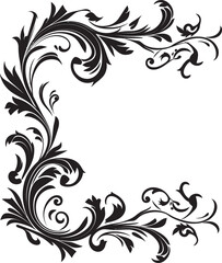 Elegant Victorian Corner Design Artisan Excellence Classic Vintage Floral Corner Resplendent Craftsmanship