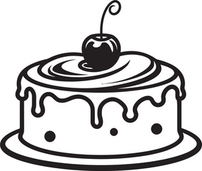 Antique Bakery Icon Vintage Pastry Excellence Classic Victorian Cake Emblem Elegant Baking Symbol